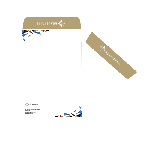 A4 Invitation Envelopes (4 1/4 x 6 1/4): Gold Foil-Lined, Peel